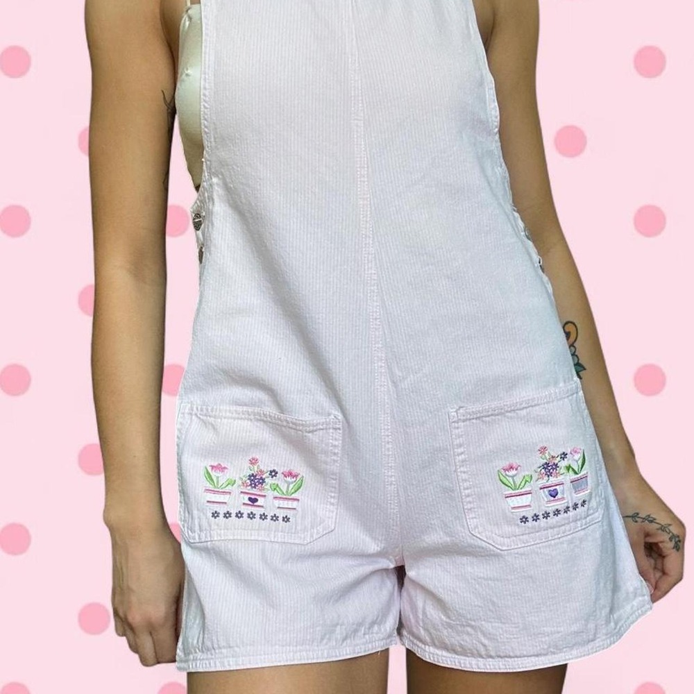 Vintage 90s / early 2000s overalls shorts